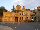 Bradford Cathedral and entrance gates - geograph.org.uk - 5794400.jpg