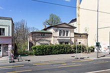 Von 1949 bis 1953 wohnte Brecht in Weißensee im Haus Berliner Allee 185