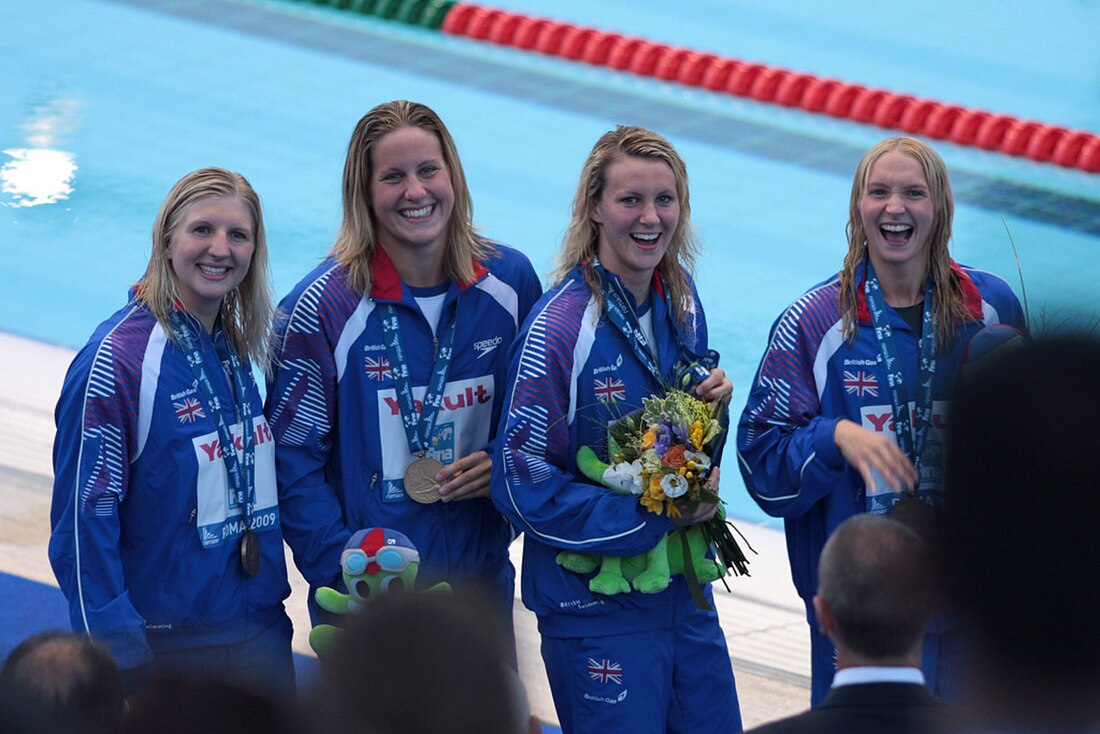 Wereldkampioenschappen zwemmen 2009 – 4×200 meter vrije slag vrouwen