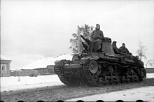 Russland, Panzer 35t mit Wehrmachtskennzeichen (1941)