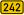 Bundesstraße 242 number.svg