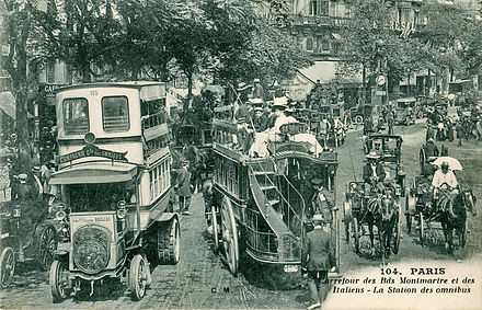 Первый городской автобус 1907