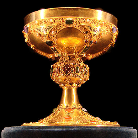 The Coronation Chalice, also known as the Chalice of Saint Remigius (Palace of Tau)