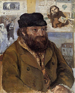 Portræt af Paul Cézanne, 1874