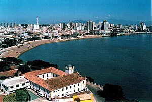 Vista panorâmica da cidade.