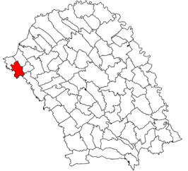 Kaart van Cândești