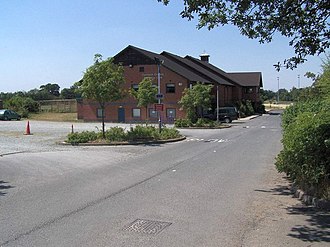 Cannock Cricket and Hockey Club on Poplar Lane in Four Crosses. As seen closed in 2019. Cannock Cricket and Hockey Club - geograph.org.uk - 203924.jpg