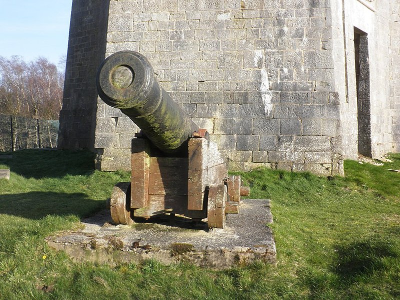 File:Cannon beneath the Wellington Monument, Somerset - geograph-3881061.jpg