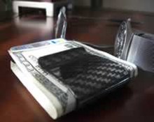 Carbon fiber money clip Carbon Fiber Money Clip.jpg