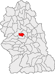 Cârjiți – Mappa