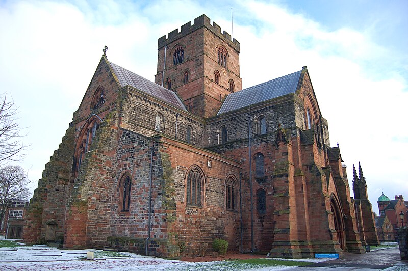 File:Carlisle Cathedral in snow.jpg