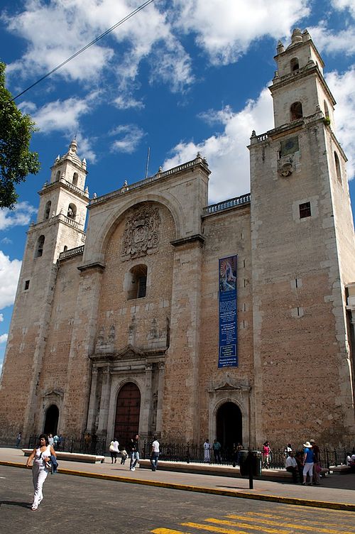 Cathedral of Mérida as it appeared in 2010