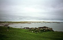 Ruin once used by lobster fishermen at Port Ruadh as a bothy