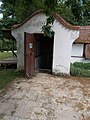 Cellar toilet entrance in the Park of Majk Hermitage, 2018 Oroszlány.jpg