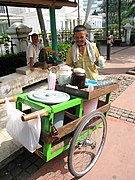 Pedagang es cendol