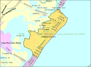 Census Bureau map of Avalon, New Jersey.png