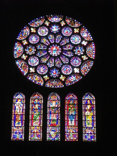 File:Chartres - cathédrale, vitrail (24).jpg