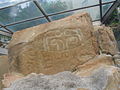 Rock carving on Cheung Chau Island, Hong Kong. This 3000-year-old rock carving was reported by geologists in 1970