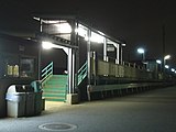 夜の小杉駅（2006年10月）