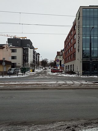 <span class="mw-page-title-main">Chopina Street, Bydgoszcz</span> Street in Poland