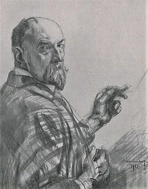 Christian Landenberger - Selbstbildnis, 1912