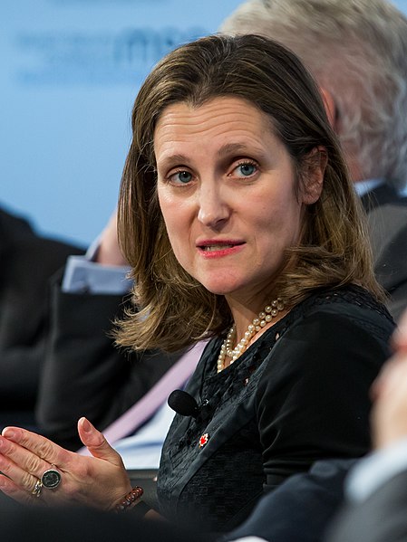 Fichier:Chrystia Freeland MSC 2018 (cropped).jpg