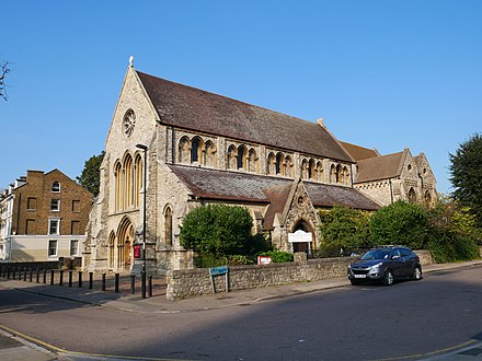 The 19th-century Church of St Stephen in Lewisham