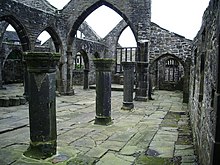 The old ruined church of Heptonstall