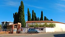 Ingresso principale del cimitero.