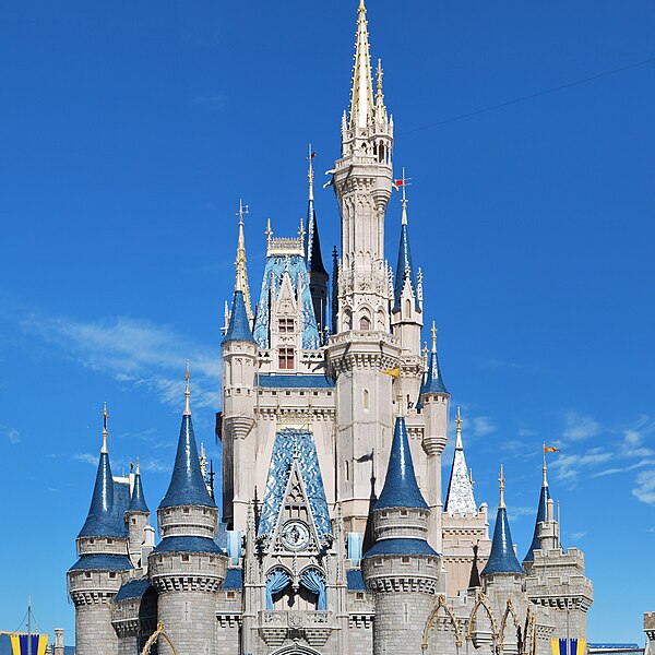 File:Cinderella Castle (square crop).jpg