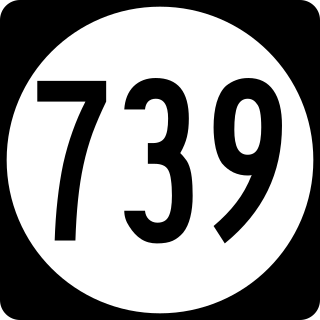 <span class="mw-page-title-main">Virginia State Route 739</span> Secondary route designation