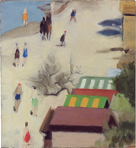 Clarice Beckett - Sandringham Beach, 1933.jpg