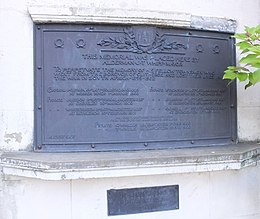 Clitheroe Second Boer War memorial plaque, 1907 Clitheroe War Memorial Boer War 8246.JPG