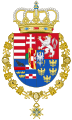 Coat of Arms of Archduke Franz Ferdinand of Austria (Order of Charles III).svg