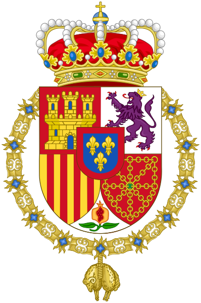 File:Coat of Arms of Spanish Monarch (corrections of heraldist requests).svg