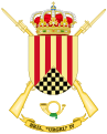 Escudo de la desaparecida Brigada de Infantería Ligera "Urgel" IV (BRIL-IV)