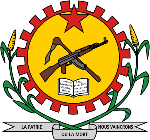 Wappen Burkina Fasos 1984–1997