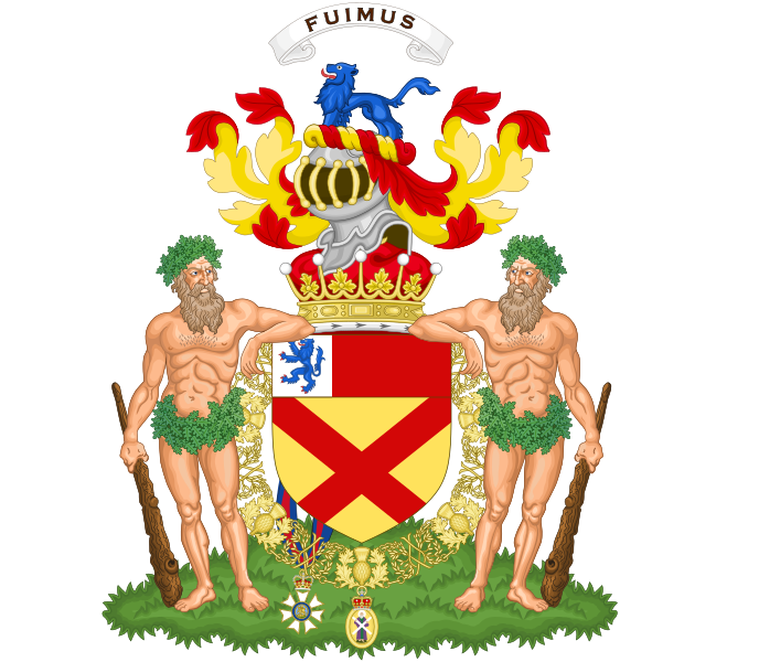 File:Coats of Arms of Edward Bruce, 10th Earl of Elgin and 14th Earl of Kincardine.svg