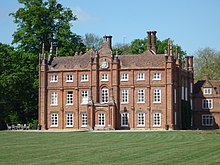 Cockfield Hall, one of the seats of the Spring family for several generations Cockfield Hall 114452.jpg