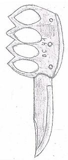 BC-41 Combined knuckleduster and dagger