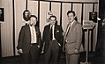 Congrès médical avec Victor Conard et Roger Bellens