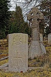 CWGC headstone for G. F. F. Corbet at the foot of the Corbet family plot in Brookwood Cemetery Corbet-wyrdlight-838846.jpg