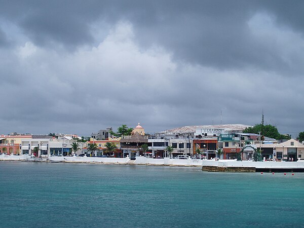 Cozumel is the fourth largest municipality by population.