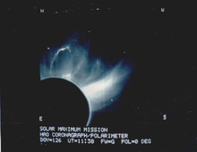 A coronal transient as seen by the SMM on May 5, 1980. Cp22liberationdaytransient.png