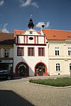 Cultural monument house náměstí Svobody 95 in Jemnice, Třebíč District.JPG