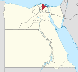 Governatorato di Daqahliyya – Localizzazione