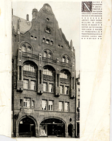 Deutsche Bauzeitung 1904 Haus der Gebrüder Brauerei Beckh am Marktplatz 4 in Pforzheim