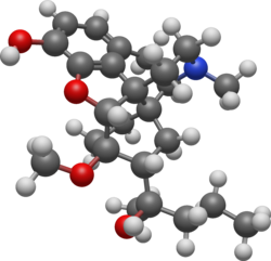 Dihydroetorphine 3D BS.png