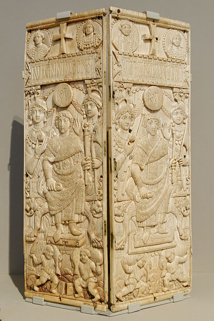 Consular diptych of Rufius Gennadius Probus Orestes, a Roman consul appointed during the time that Rome was under Ostrogothic rule