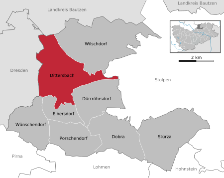 Dittersbach in Dürrröhrsdorf Dittersbach